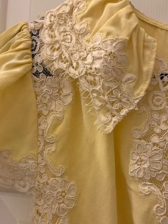 Doen Grace Dress in Yellow Rose - Picture 6 of 10